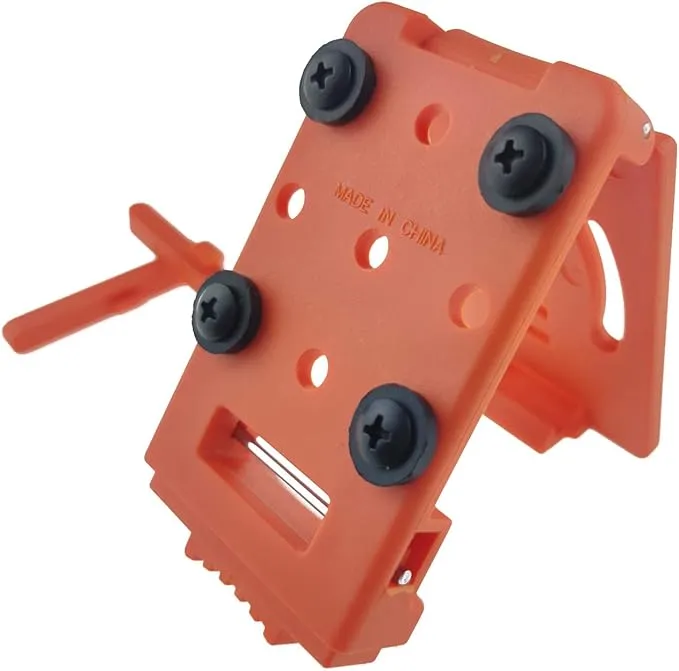 2-Pack Tactical Belt Clip Outdoor Camping Knife Blade Lock with Screws, Universal Utility EDC Belt Clip Gun Holsters Mag Pouches Sheath Tools with Hardware (Orange)