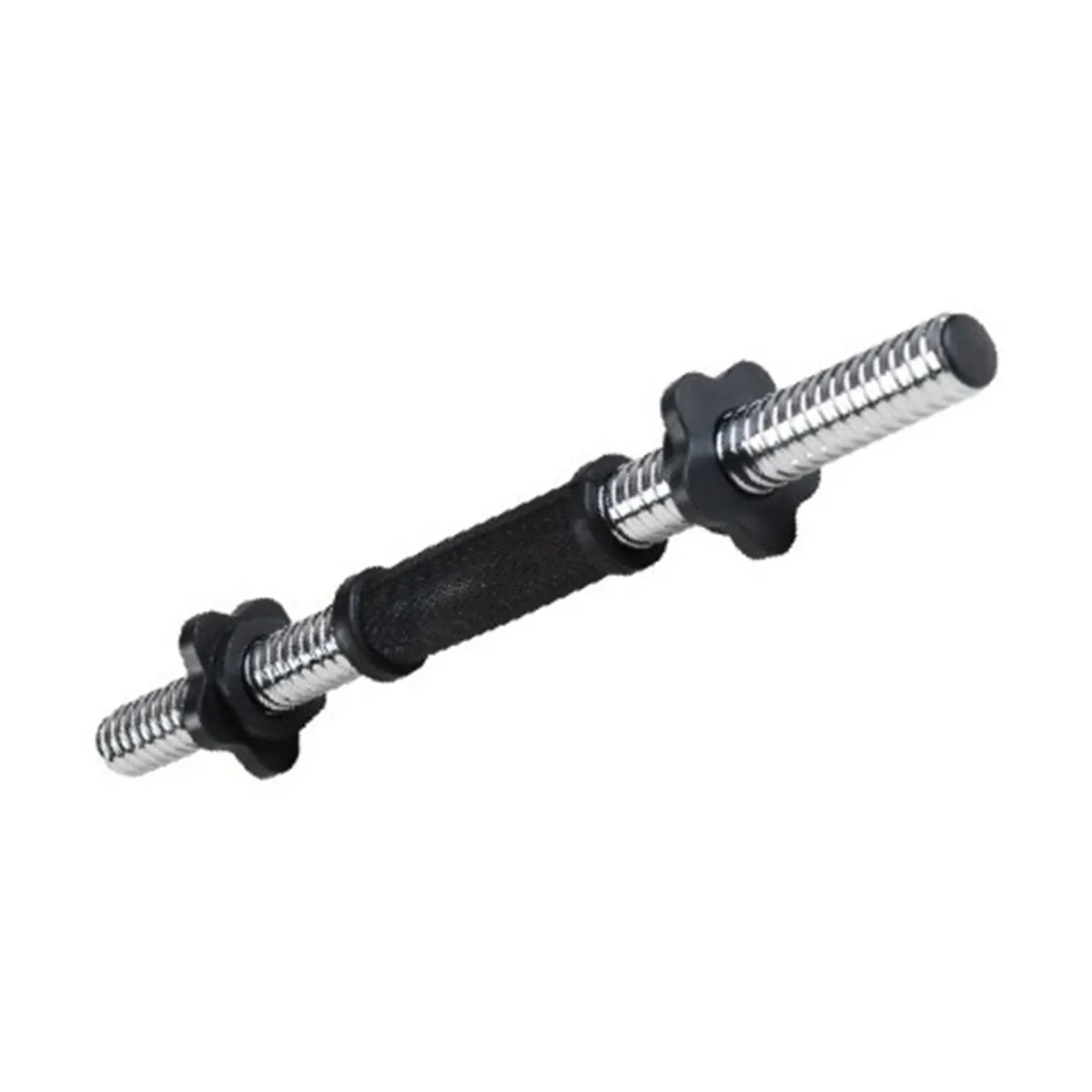 2 X 14 inch Dumbbell Rod Set (Steel) with Steel Nuts Weight Lifting Bar