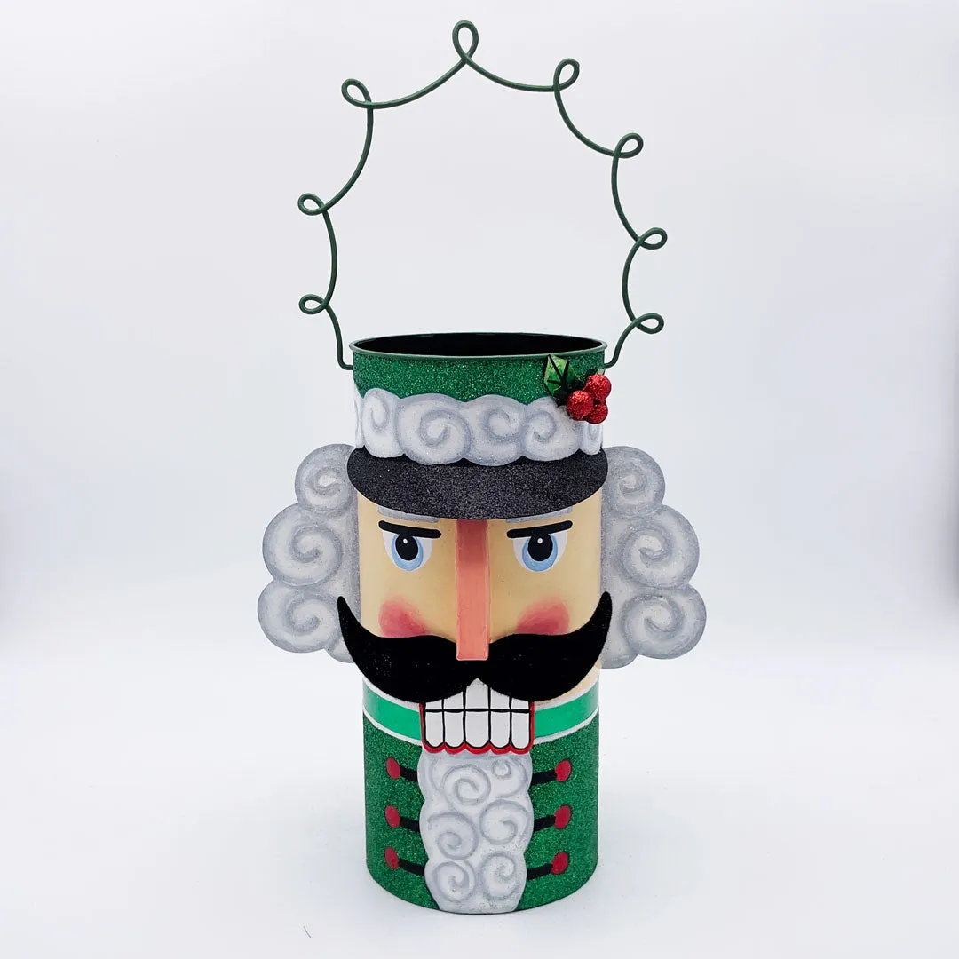 $30.00 min 2 - Nuttycracker wine holder green