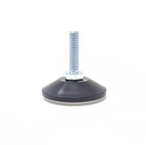 48mm-M8x30mm Non-Slip Screw In Levelling Machine Feet Height Adjustable, Made In Germany