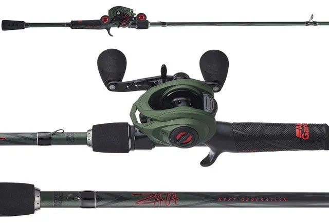 Abu Garcia Zata Vengeance 701Medium Heavy Fast LP Bait Casting Combo 7"