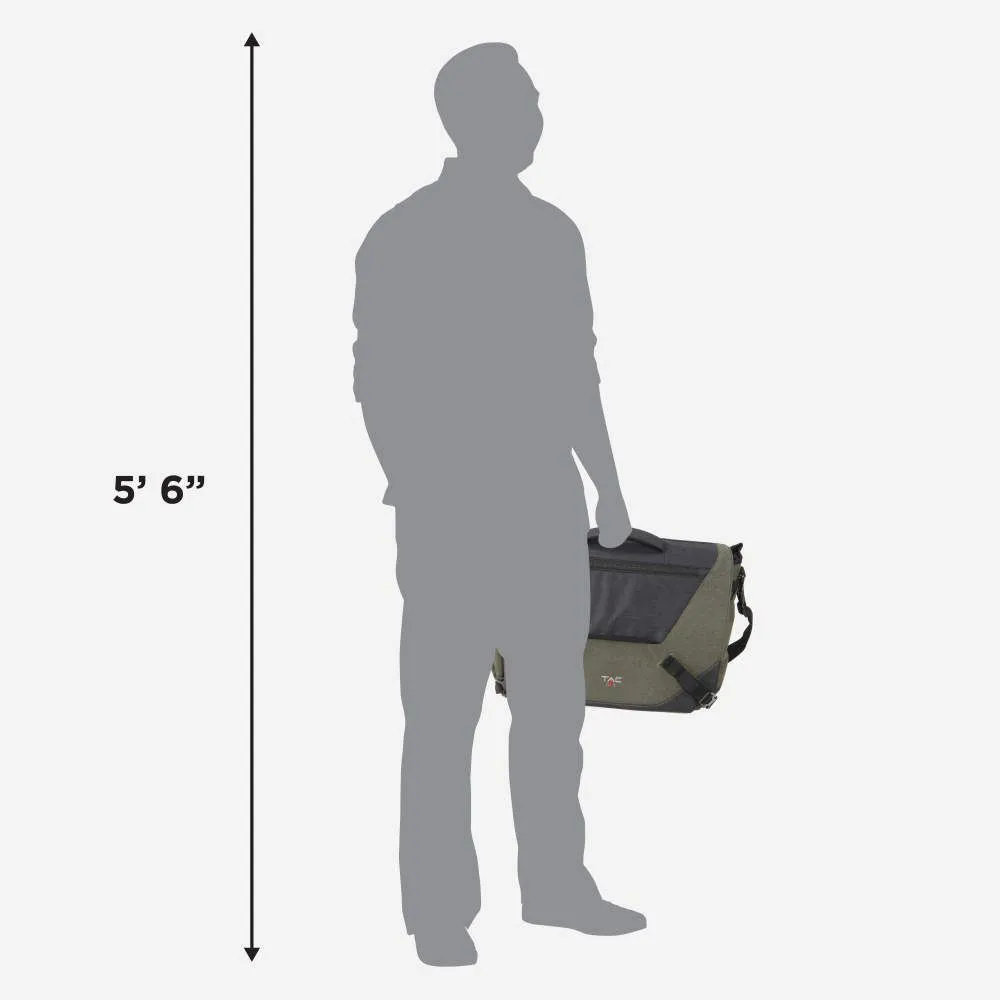 Allen Tac-Six Base Tactical Messenger Bag, Green
