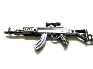 Automatic Rifle V2 Pendant Necklace