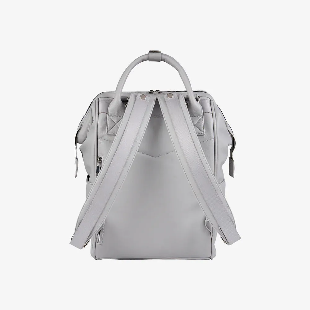 Bababing Mani Vegan Leather Backpack - Dove Grey