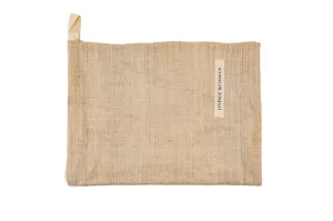 Bag: Handwoven antique and vintage hemp bread bags- BG201