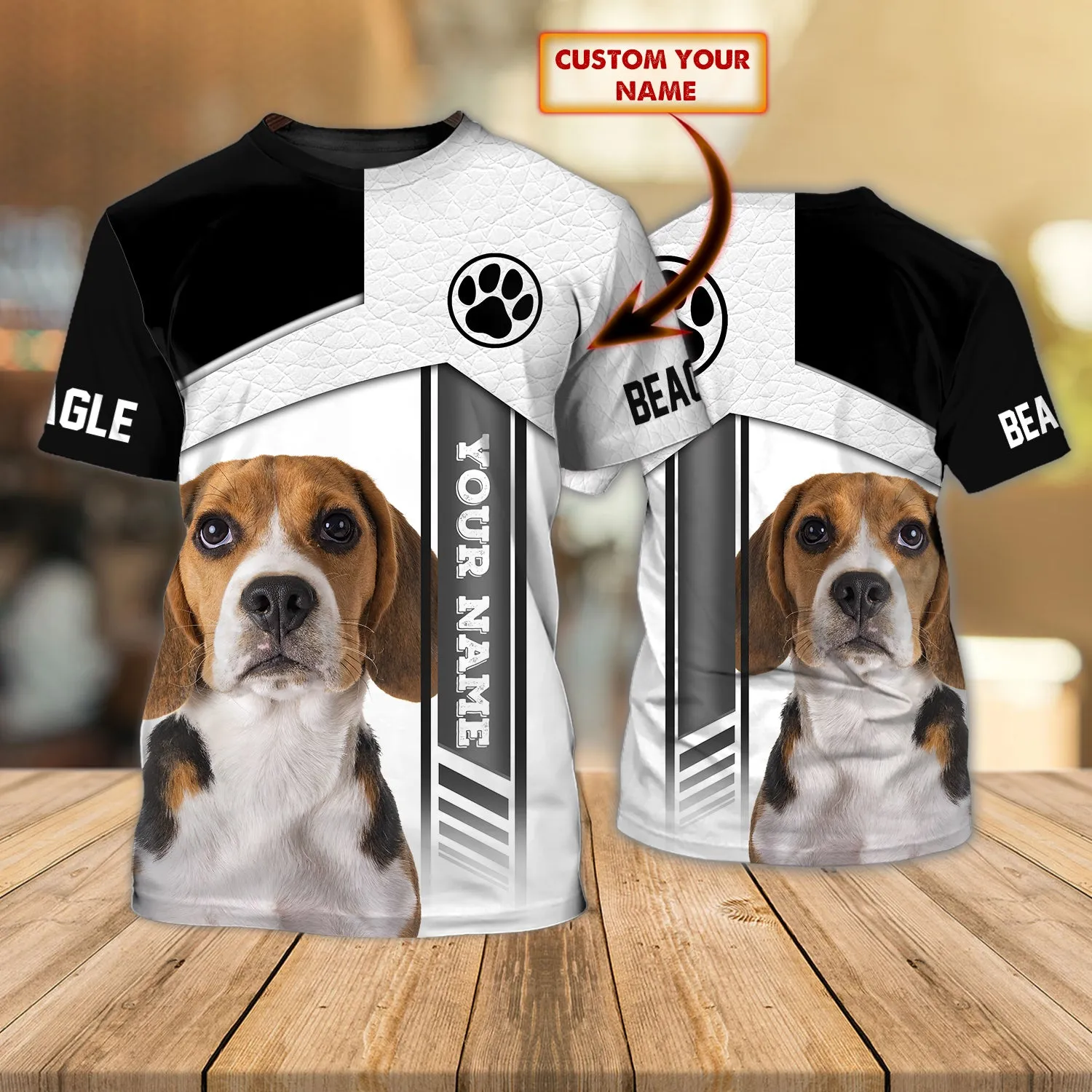 Beagle - Personalized Tshirt - Urt96