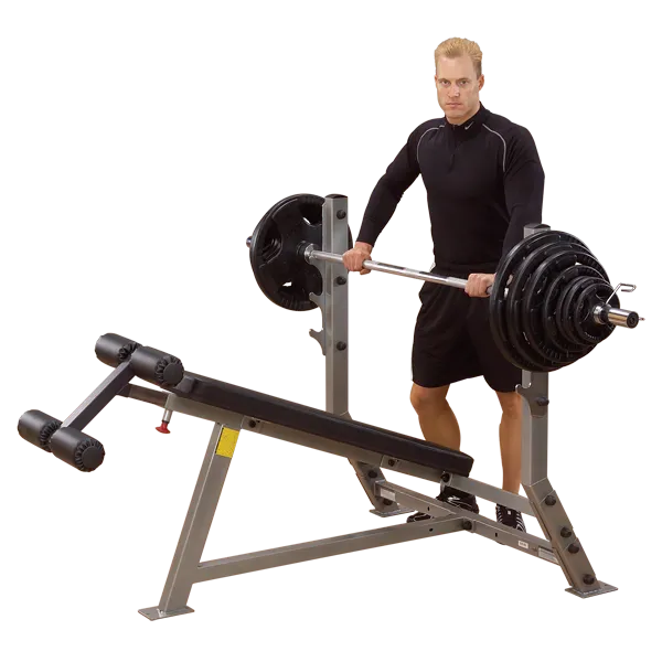 BODY SOLID PRO CLUBLINE DECLINE OLYMPIC BENCH - SDB351G