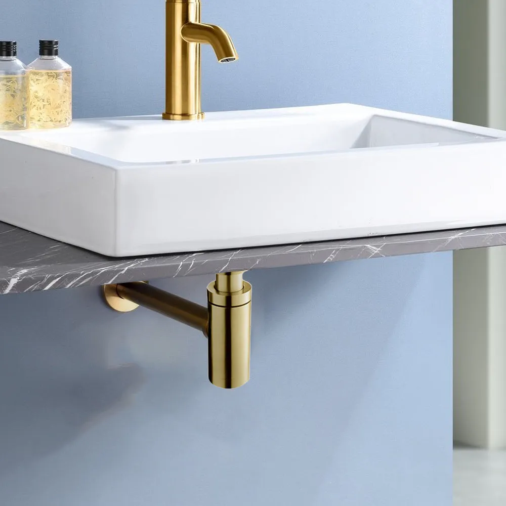 Bottle Trap - Brushed Brass