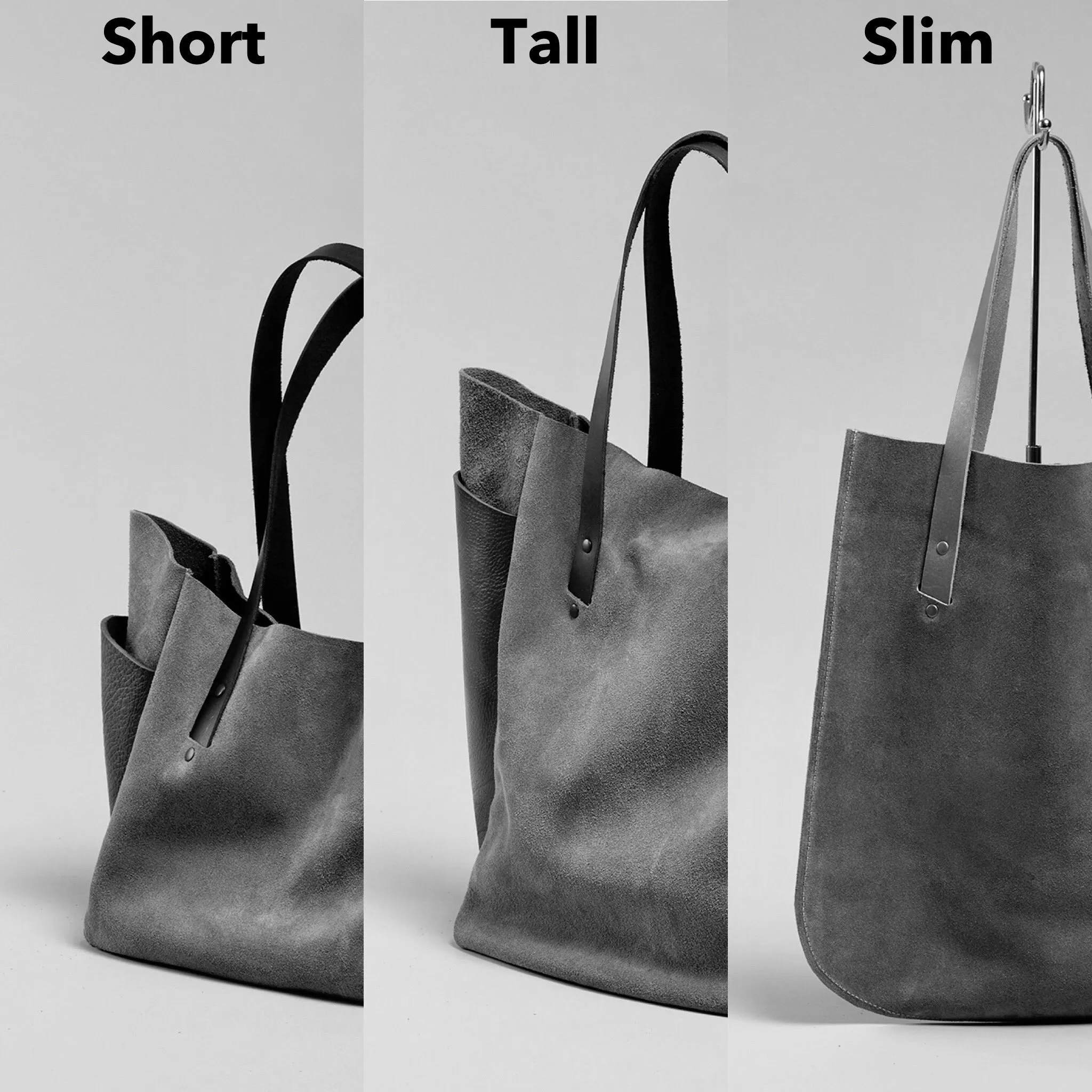 Brev MEDIUM carryall - Dark Chocolate & Black