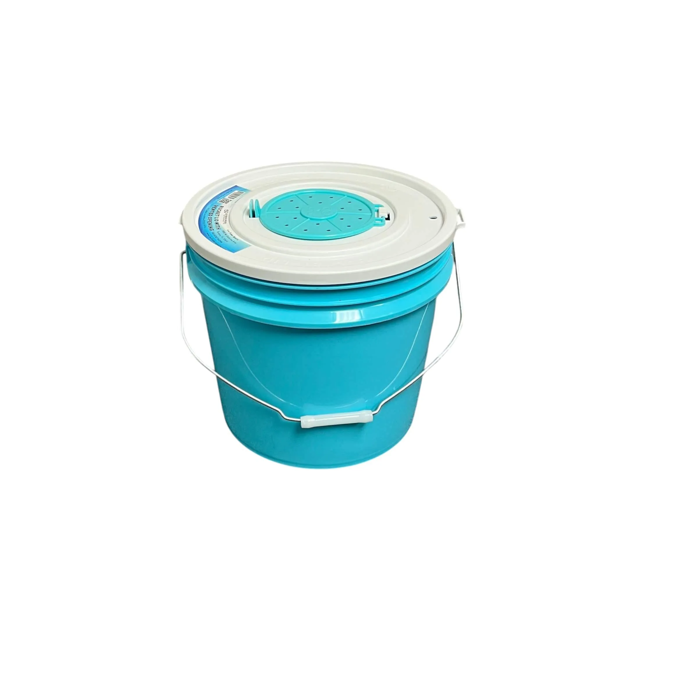 Bucket with Vented opening lid  Available in 3.5 gallon and 5 Gallon