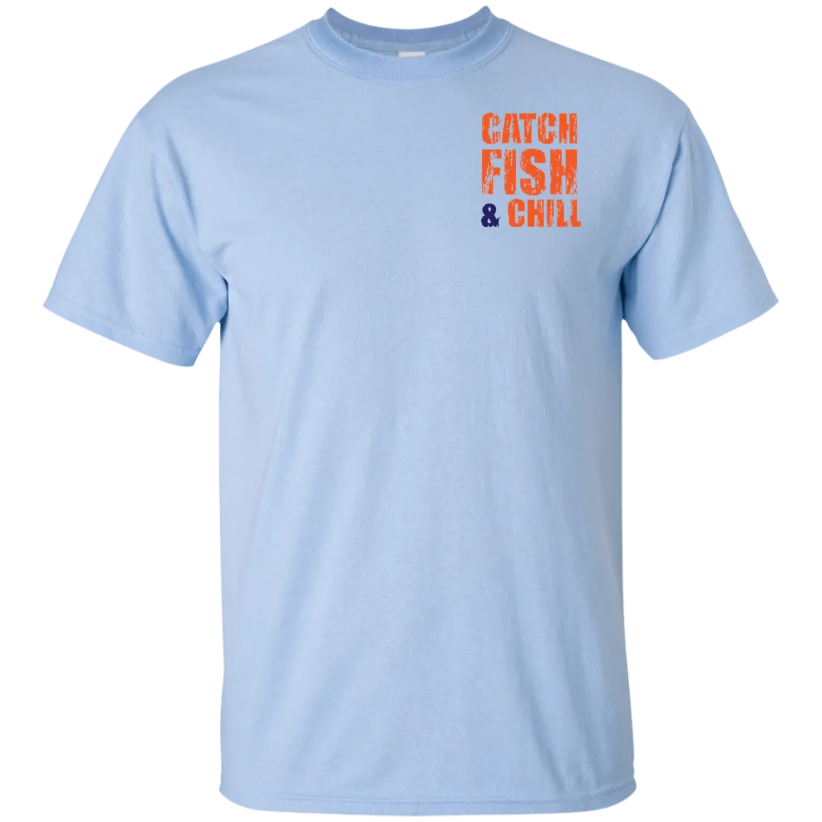 CATCH FISH & CHILL & REPEAT WATERMEN TEE