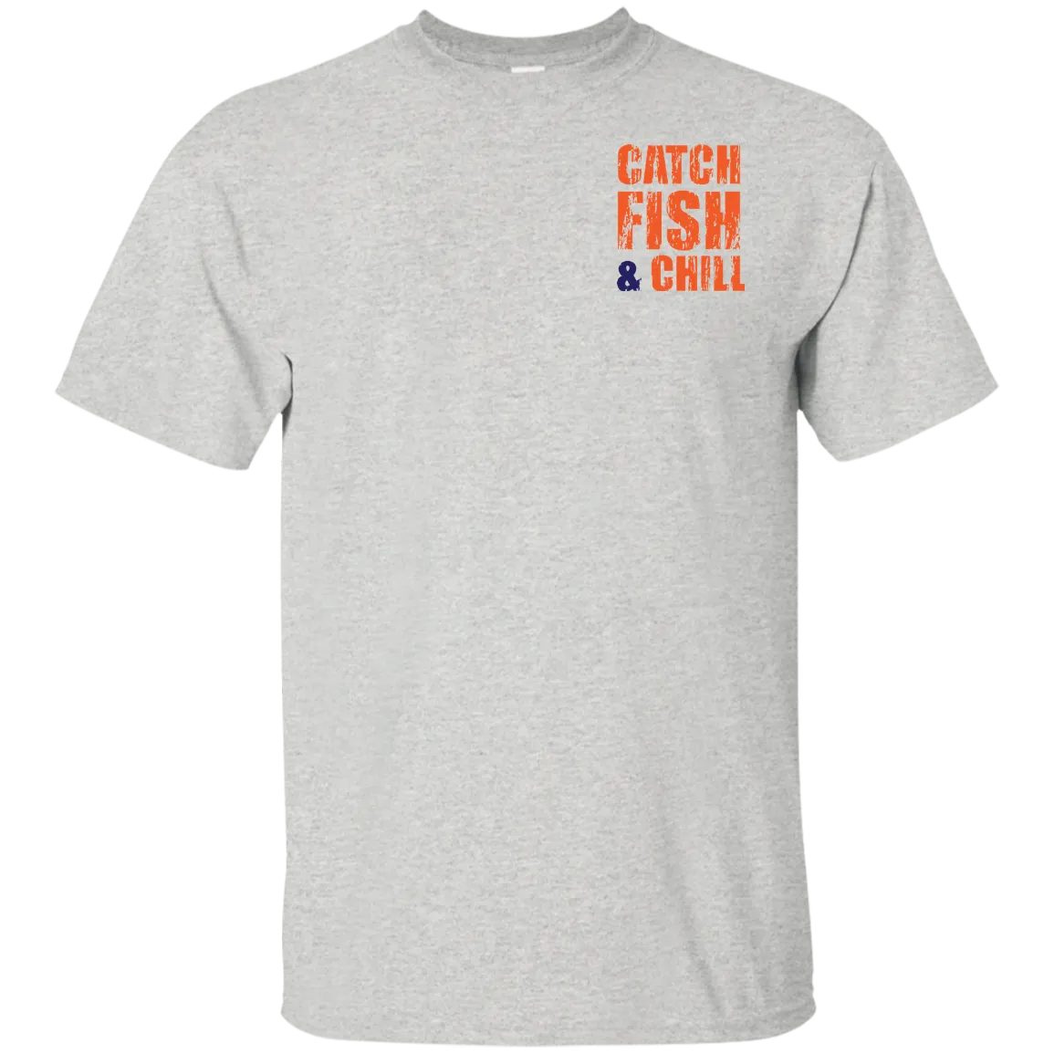 CATCH FISH & CHILL & REPEAT WATERMEN TEE