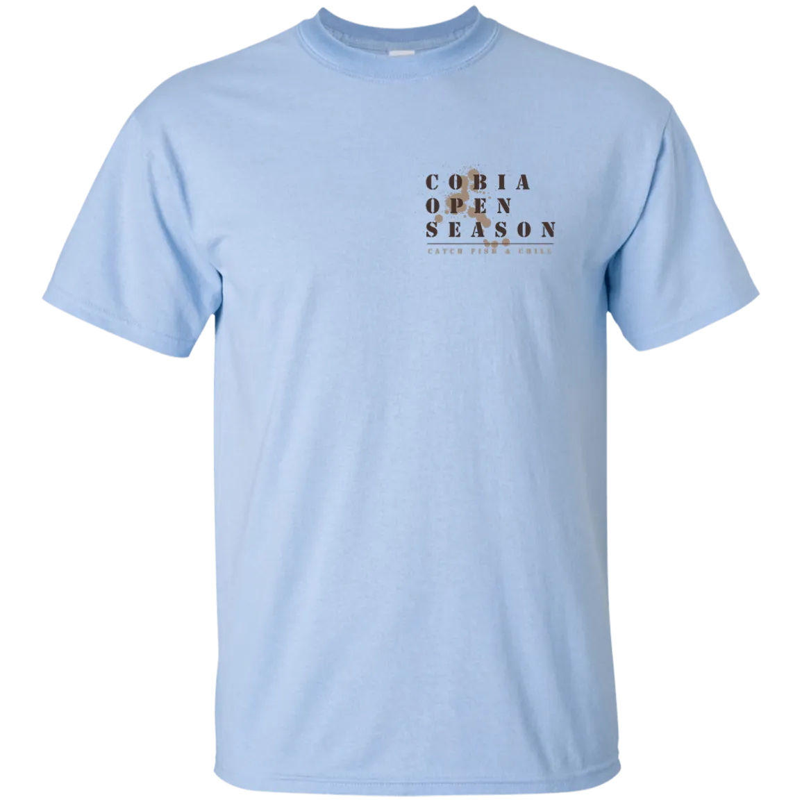 CATCH FISH & CHILL COBIA OPEN SEASON WATERMEN TEE
