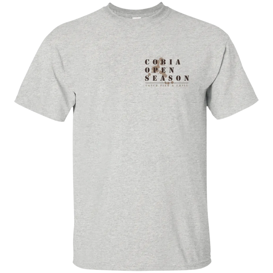 CATCH FISH & CHILL COBIA OPEN SEASON WATERMEN TEE