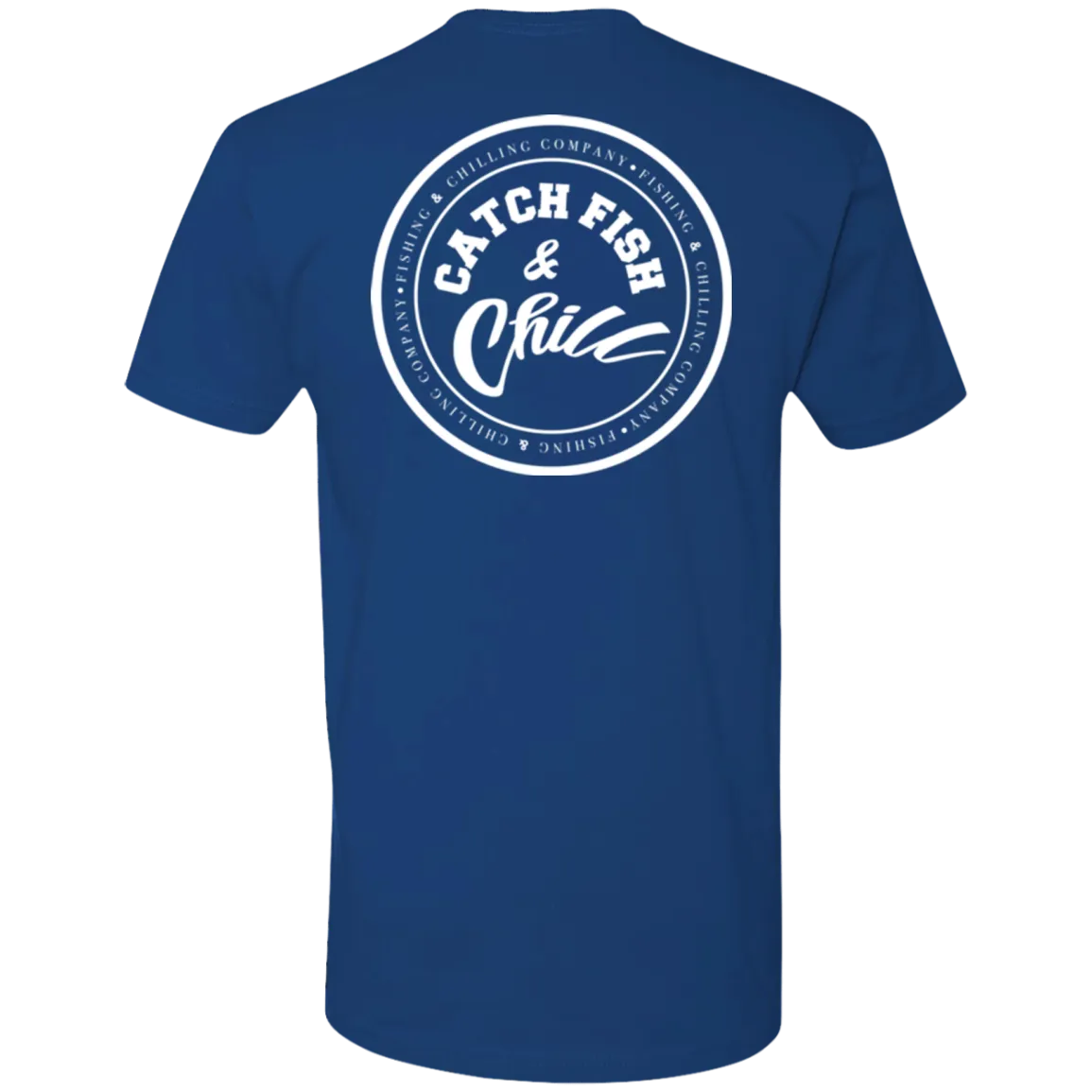 CATCH FISH & CHILL STAMP WATERMEN TEE