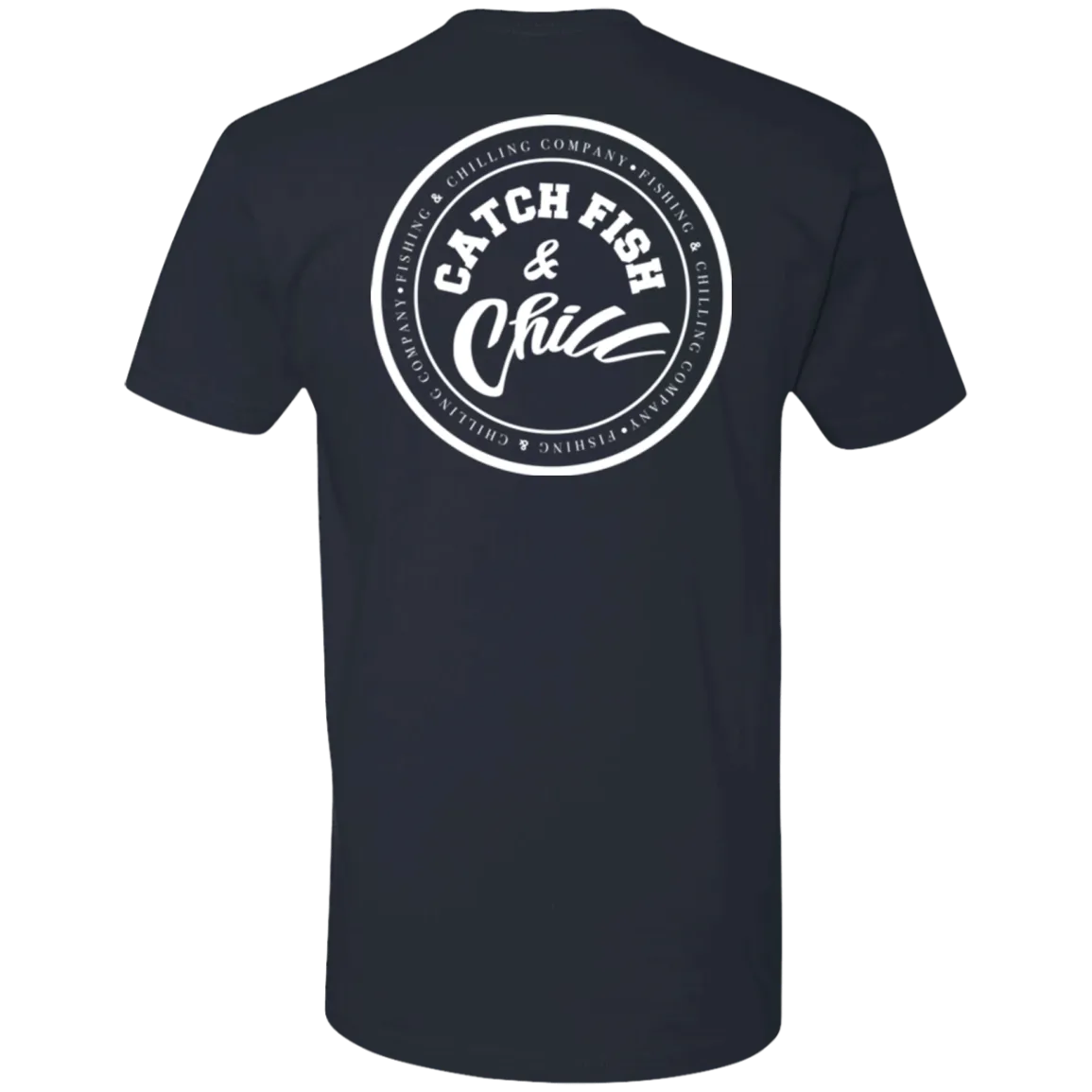 CATCH FISH & CHILL STAMP WATERMEN TEE