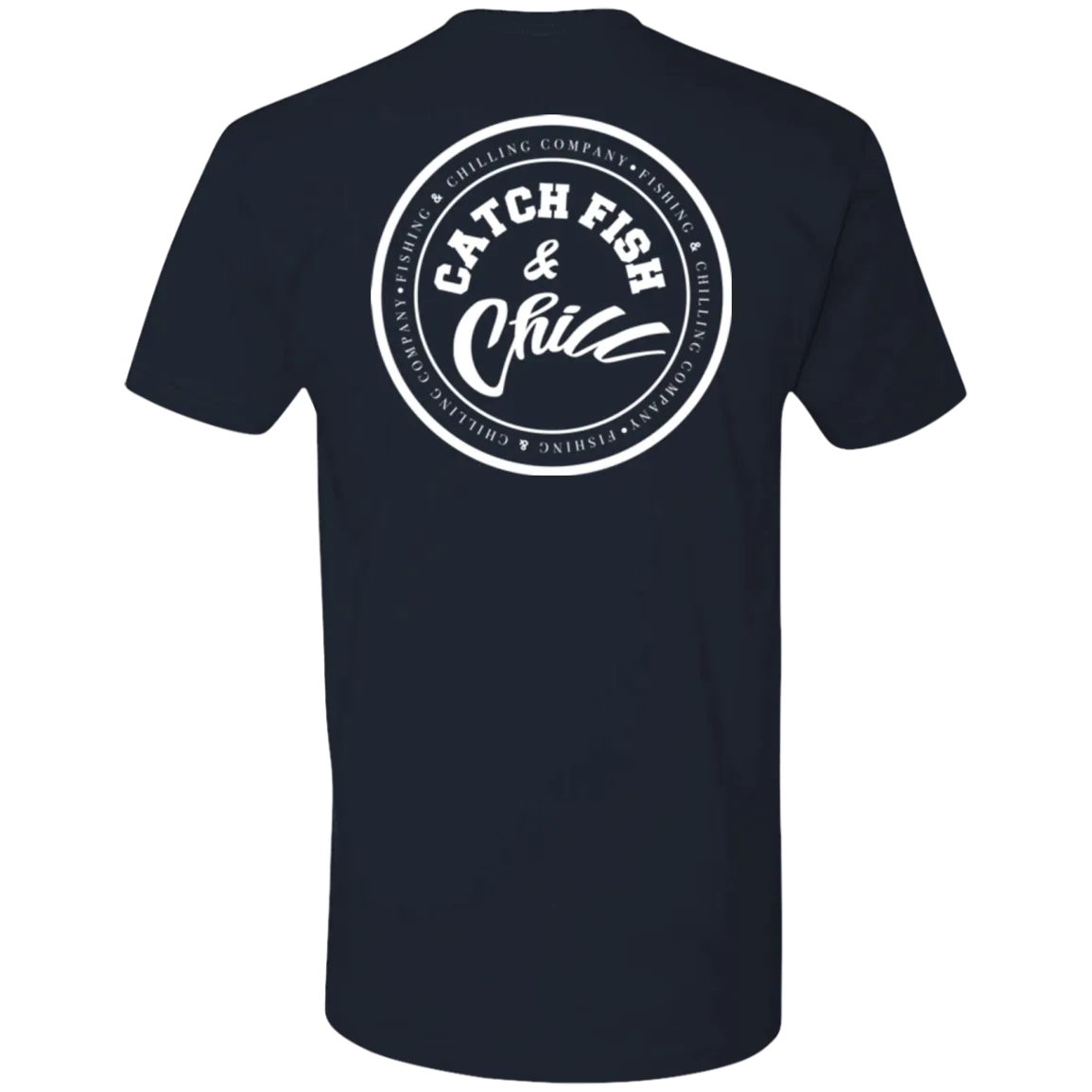 CATCH FISH & CHILL STAMP WATERMEN TEE