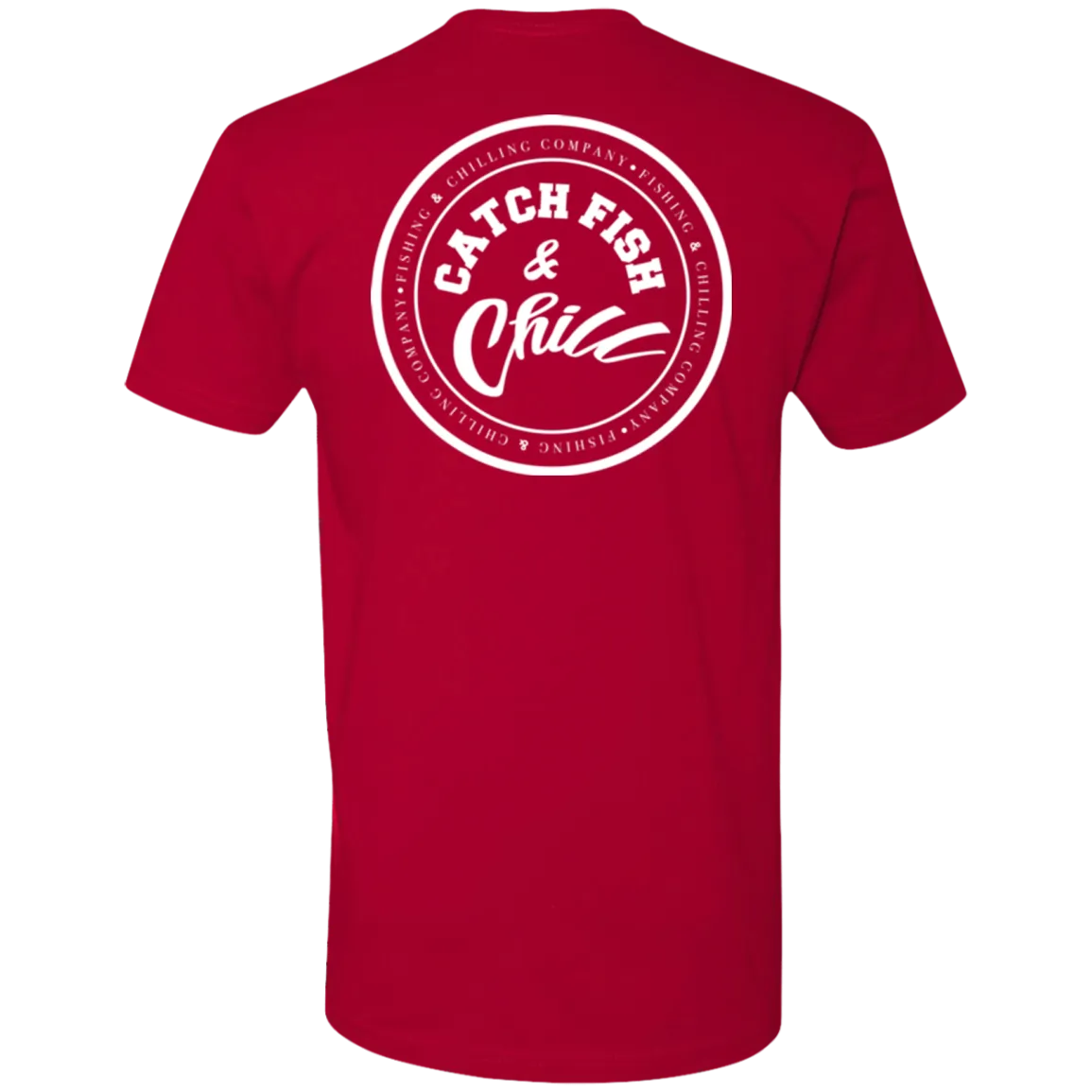 CATCH FISH & CHILL STAMP WATERMEN TEE