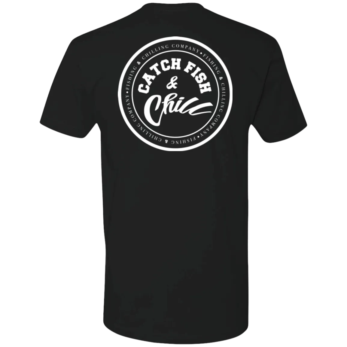 CATCH FISH & CHILL STAMP WATERMEN TEE