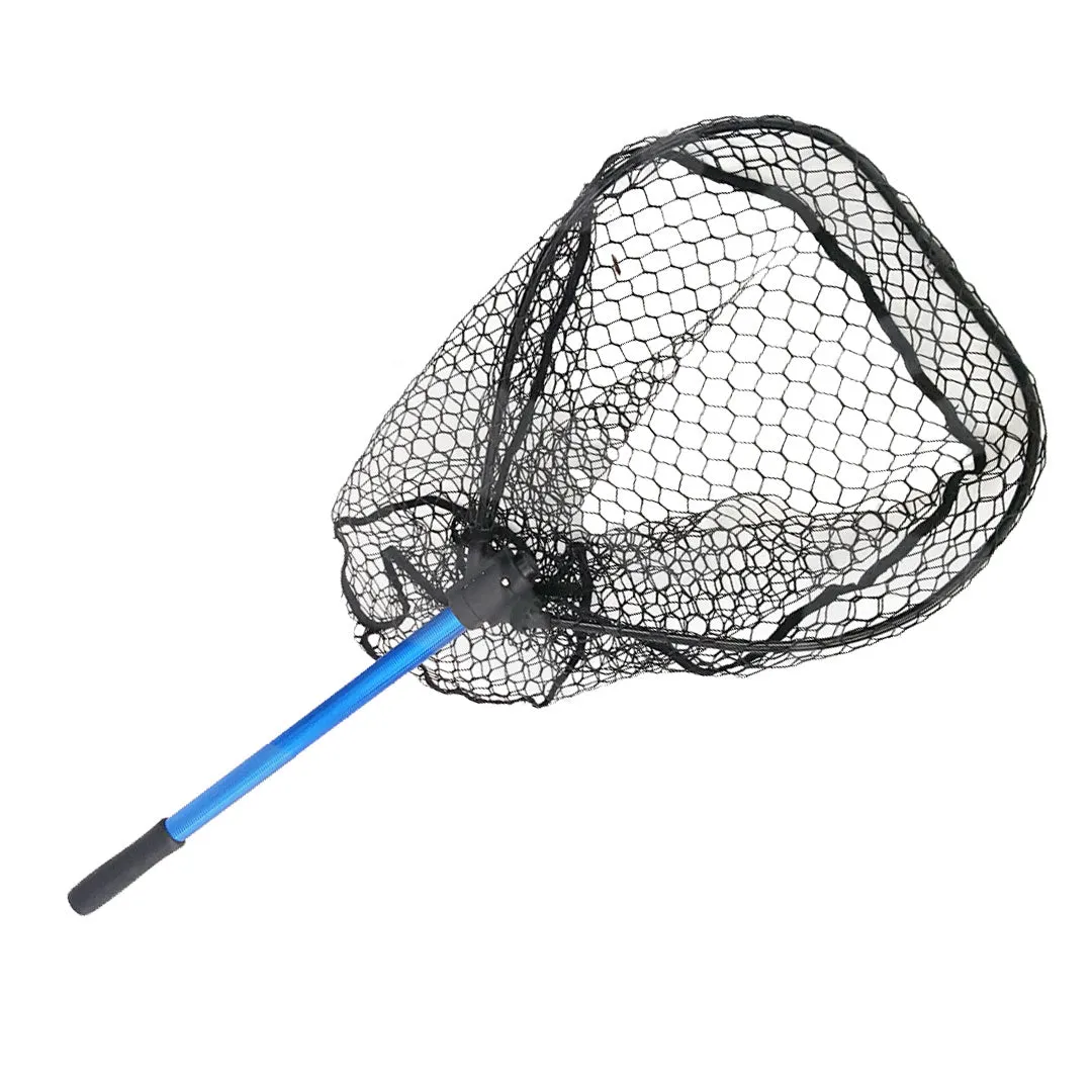 Catch Telescopic and Folding Rubber Landing Net