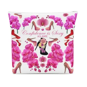 Cotton Cosmetic Bag 'Confidence is sexy'