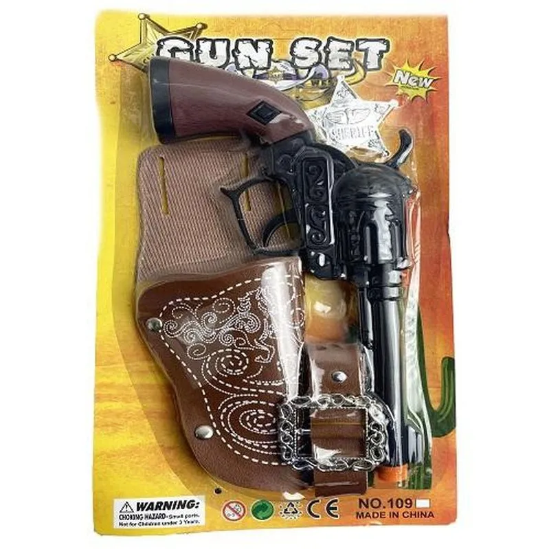 Cowboy Black Gun Set