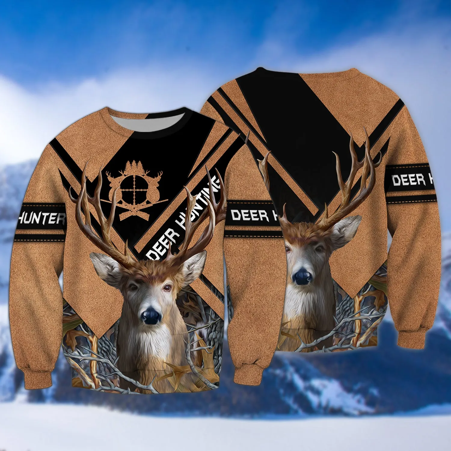 Deer Hunter 3D Shirts For Men and Women