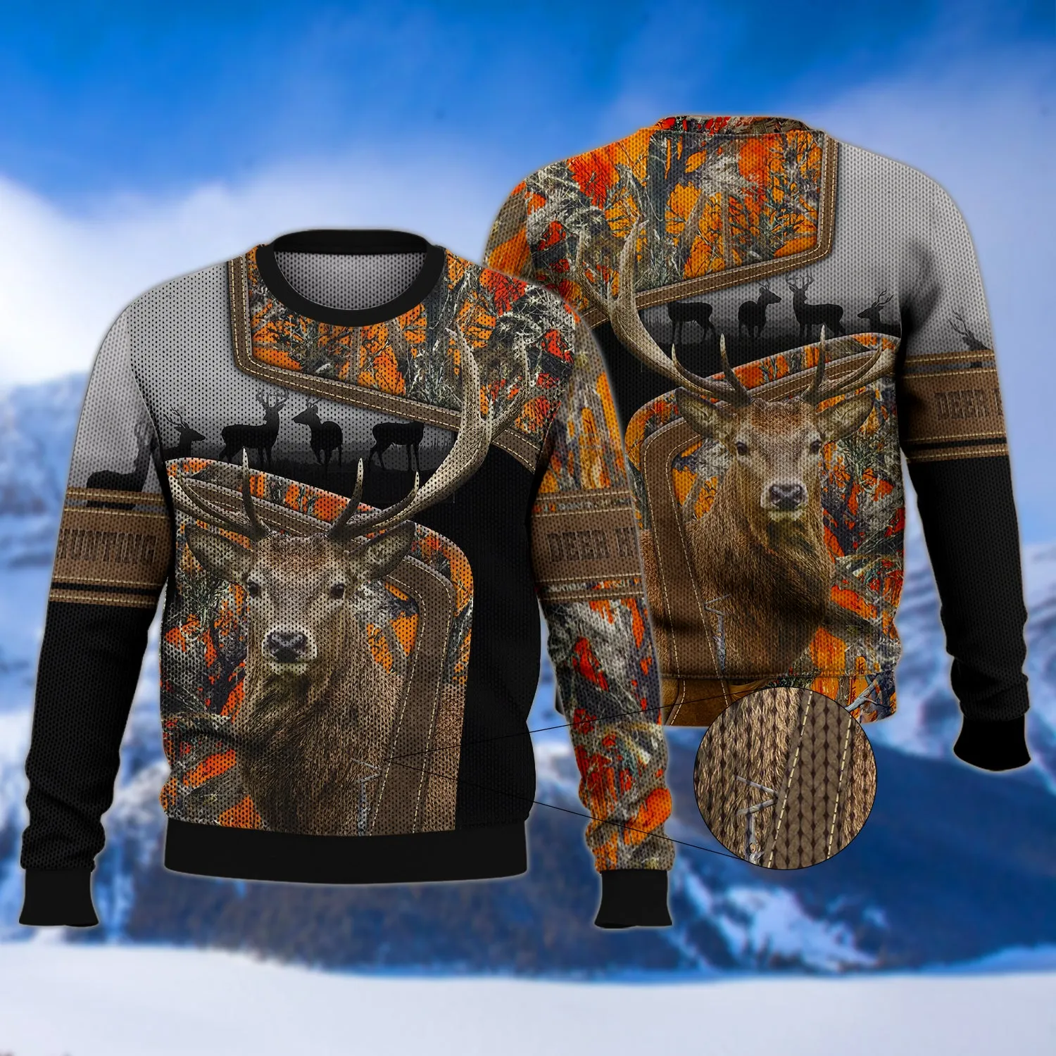 Deer Hunting 3D Shirts For Men and Women Version 3