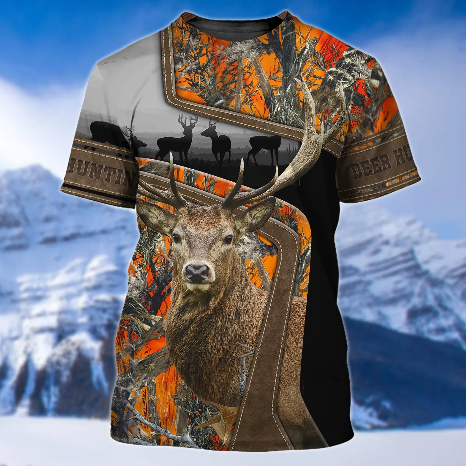 Deer Hunting 3D Shirts For Men and Women Version 3