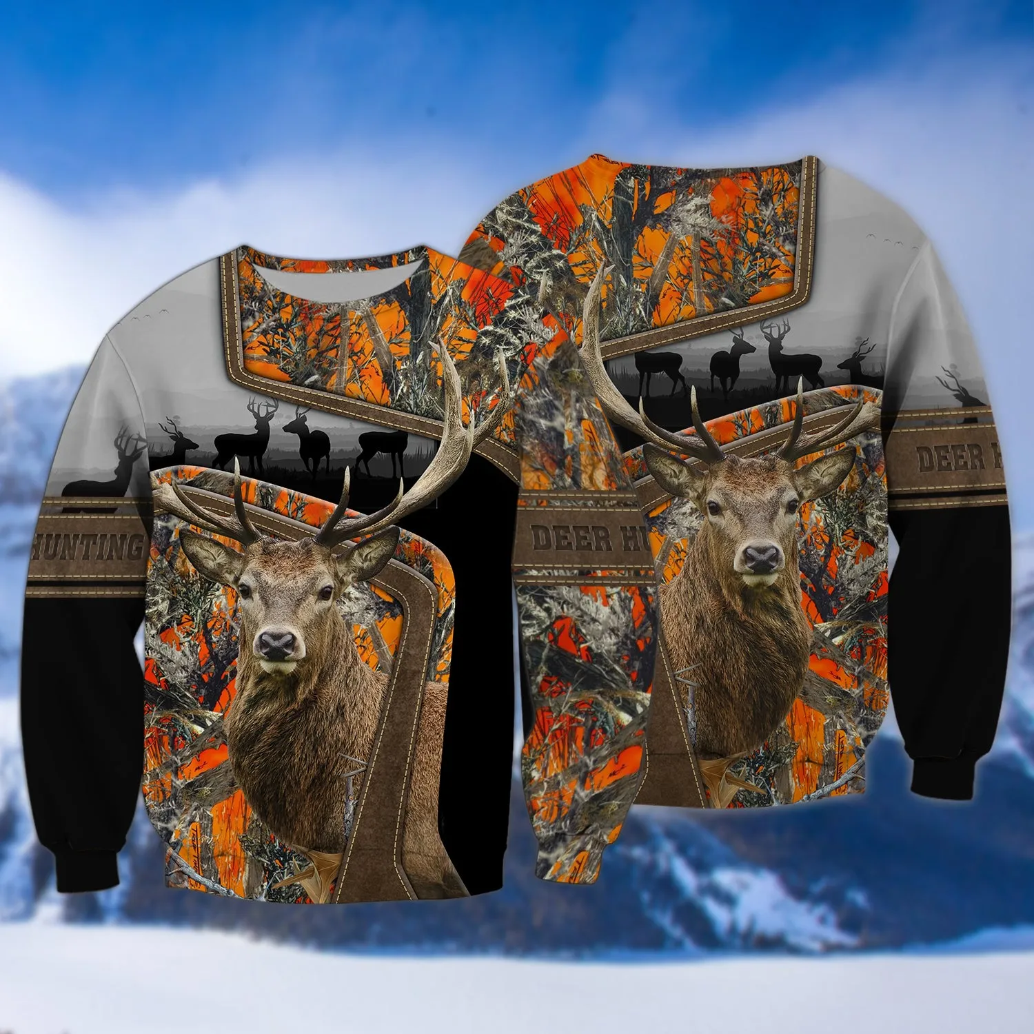 Deer Hunting 3D Shirts For Men and Women Version 3