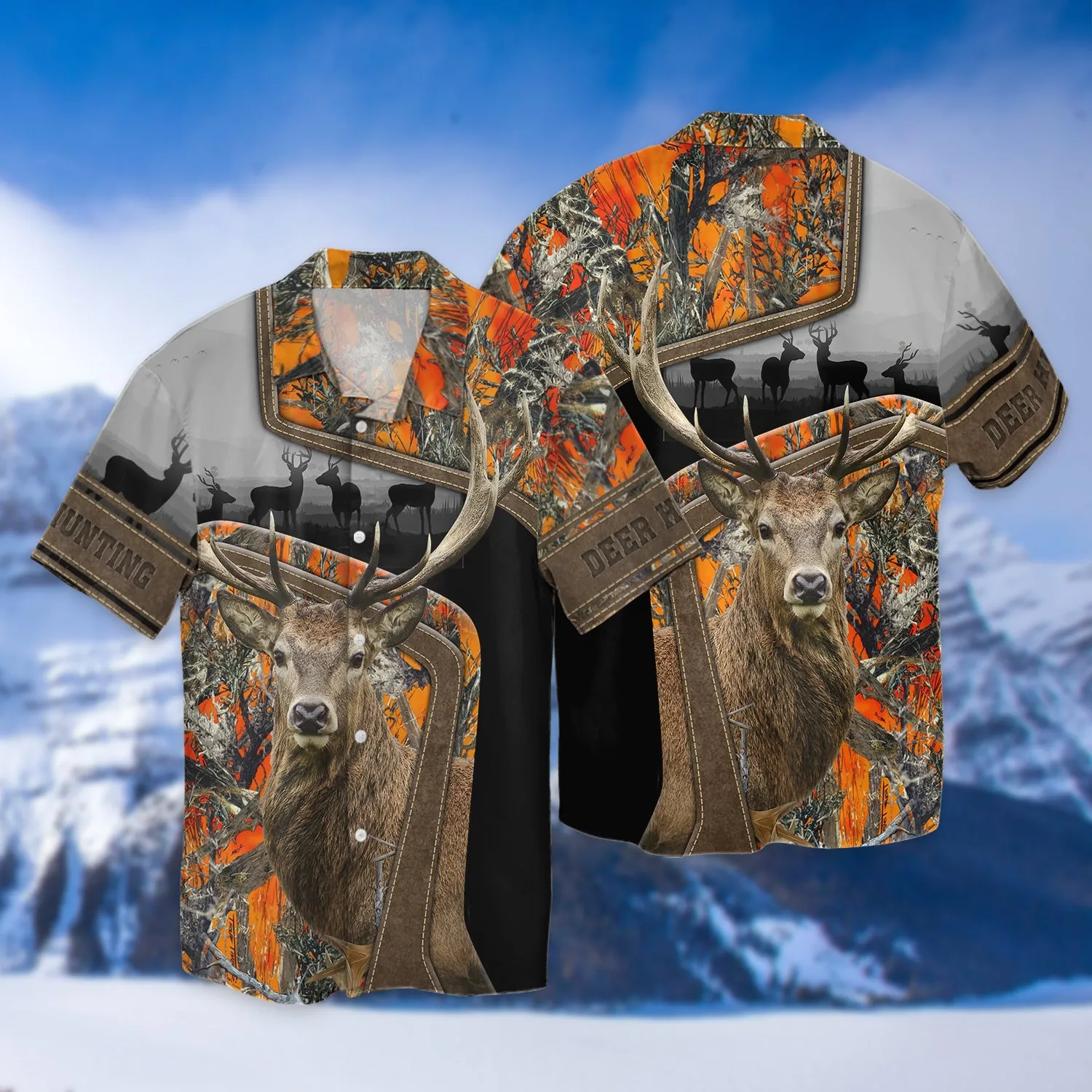 Deer Hunting 3D Shirts For Men and Women Version 3