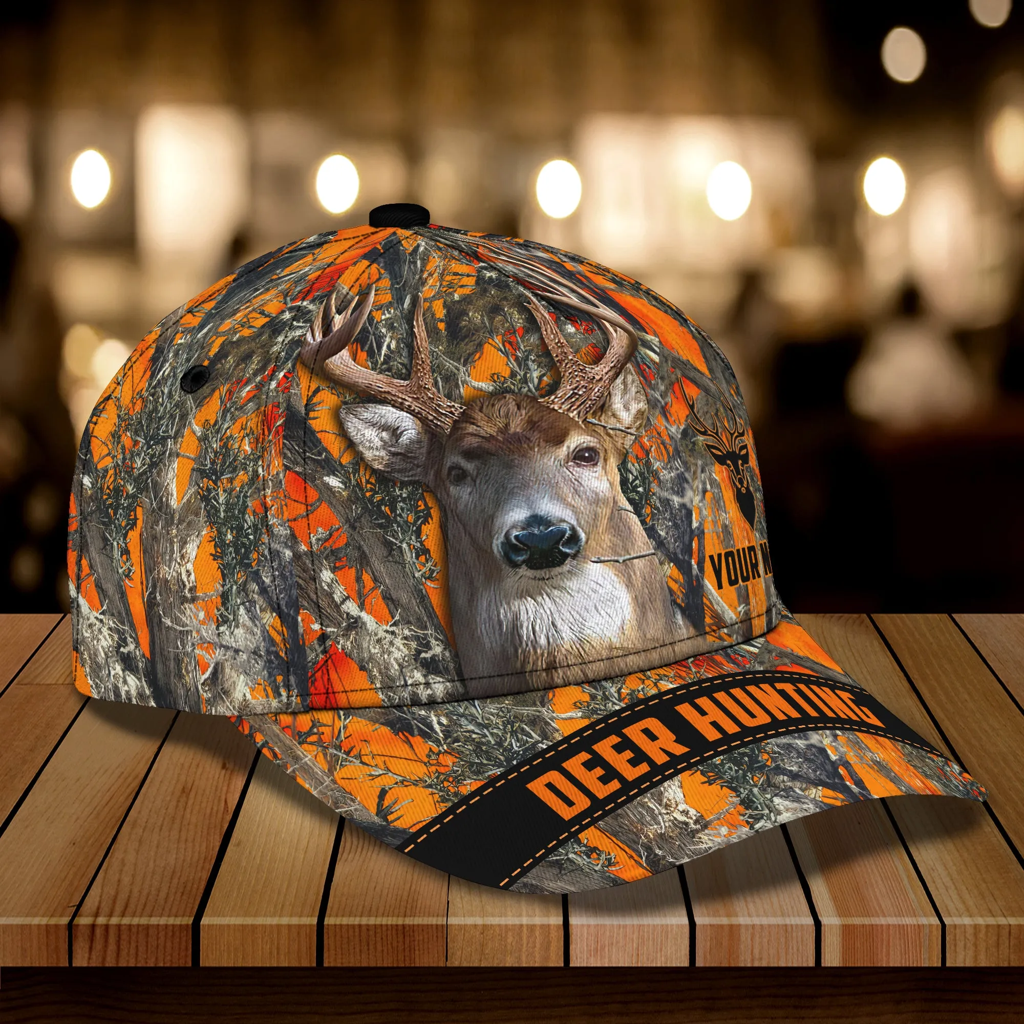 Deer Hunting - Personalized Name Cap 057 - Urt96