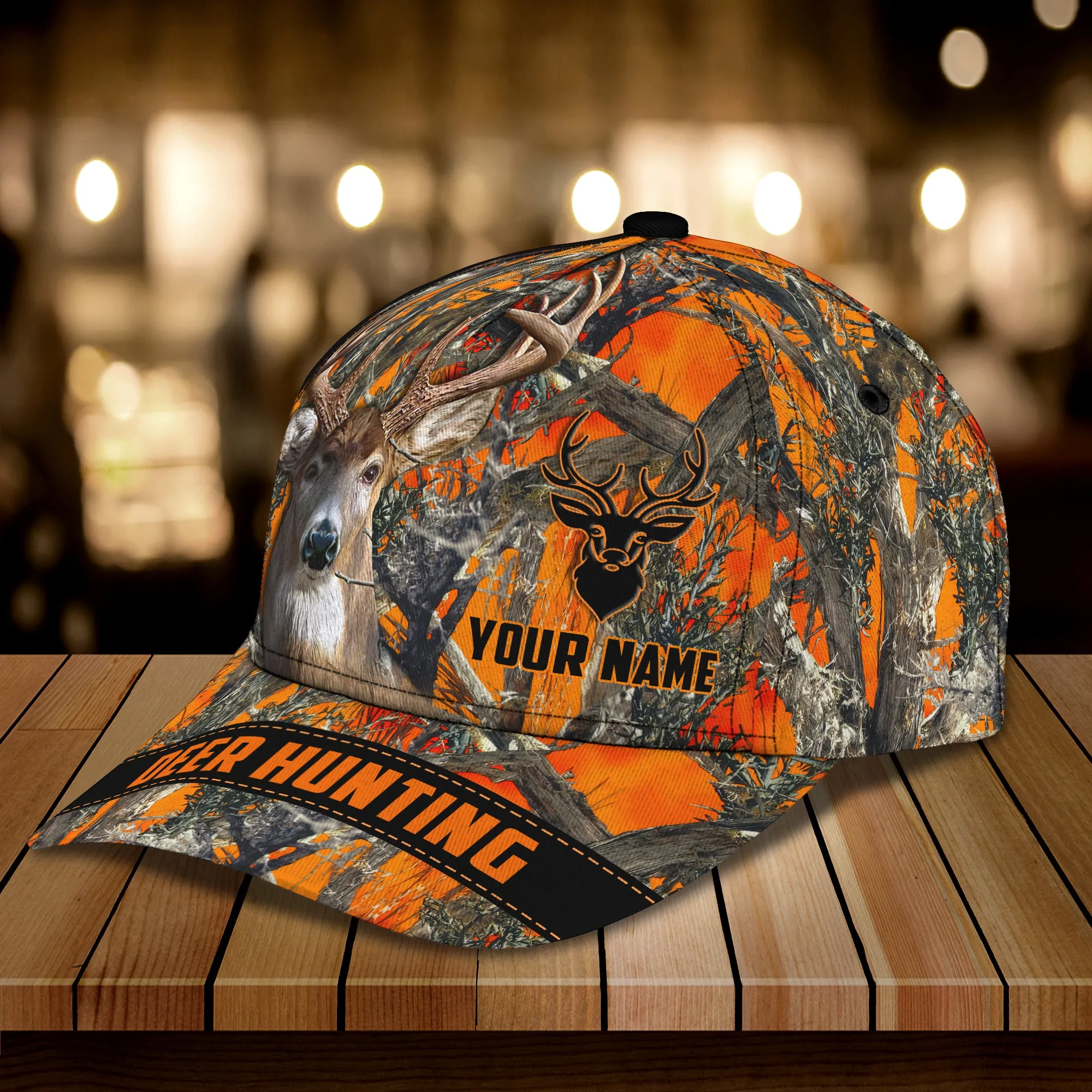Deer Hunting - Personalized Name Cap 057 - Urt96