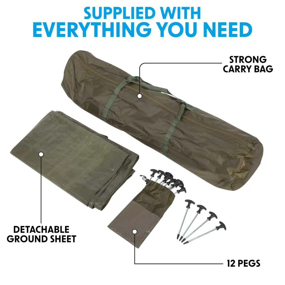 Dellonda One-Person Fishing Bivvy Tent - A