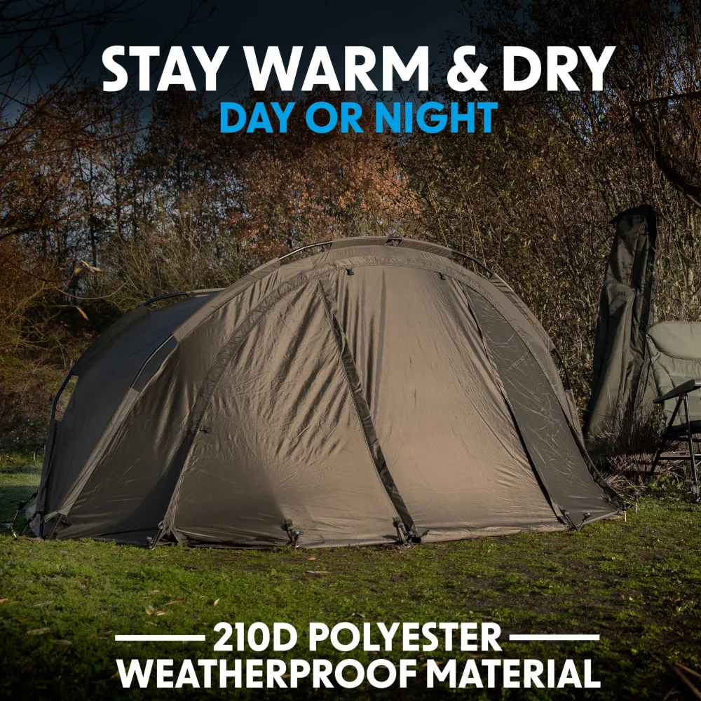 Dellonda One-Person Fishing Bivvy Tent - A