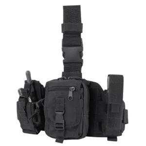 DROP LEG UTILITY RIG - BLACK