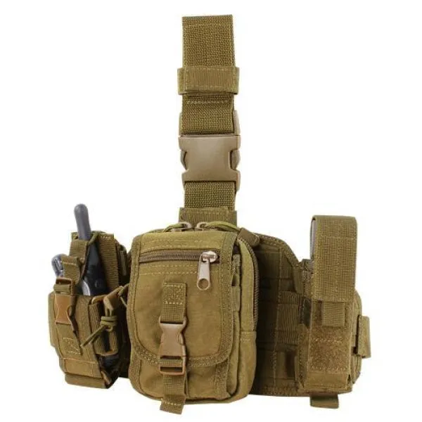 DROP LEG UTILITY RIG - COYOTE BROWN