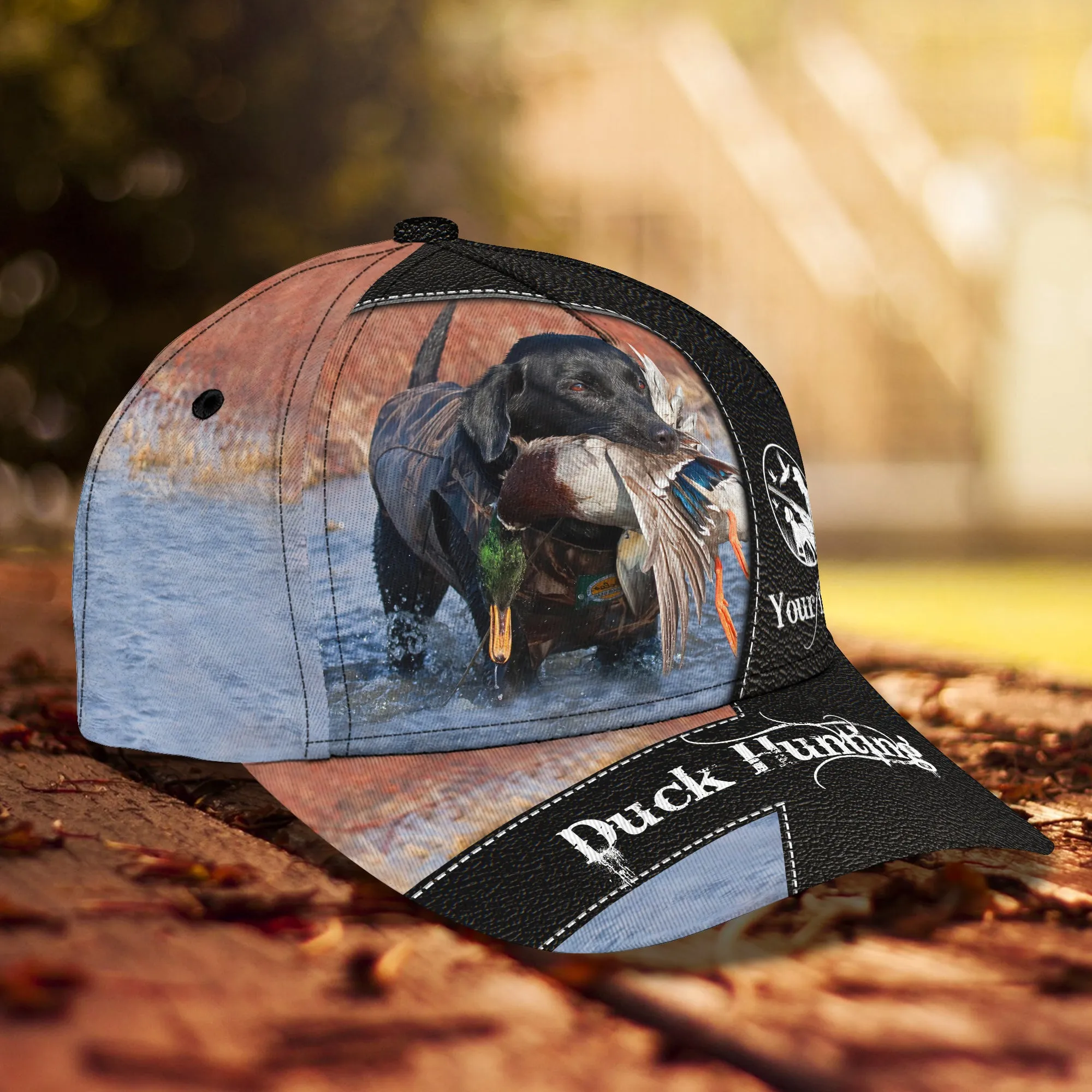 Duck Hunting - Personalized Name Cap - HTA