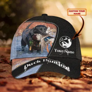 Duck Hunting - Personalized Name Cap - HTA