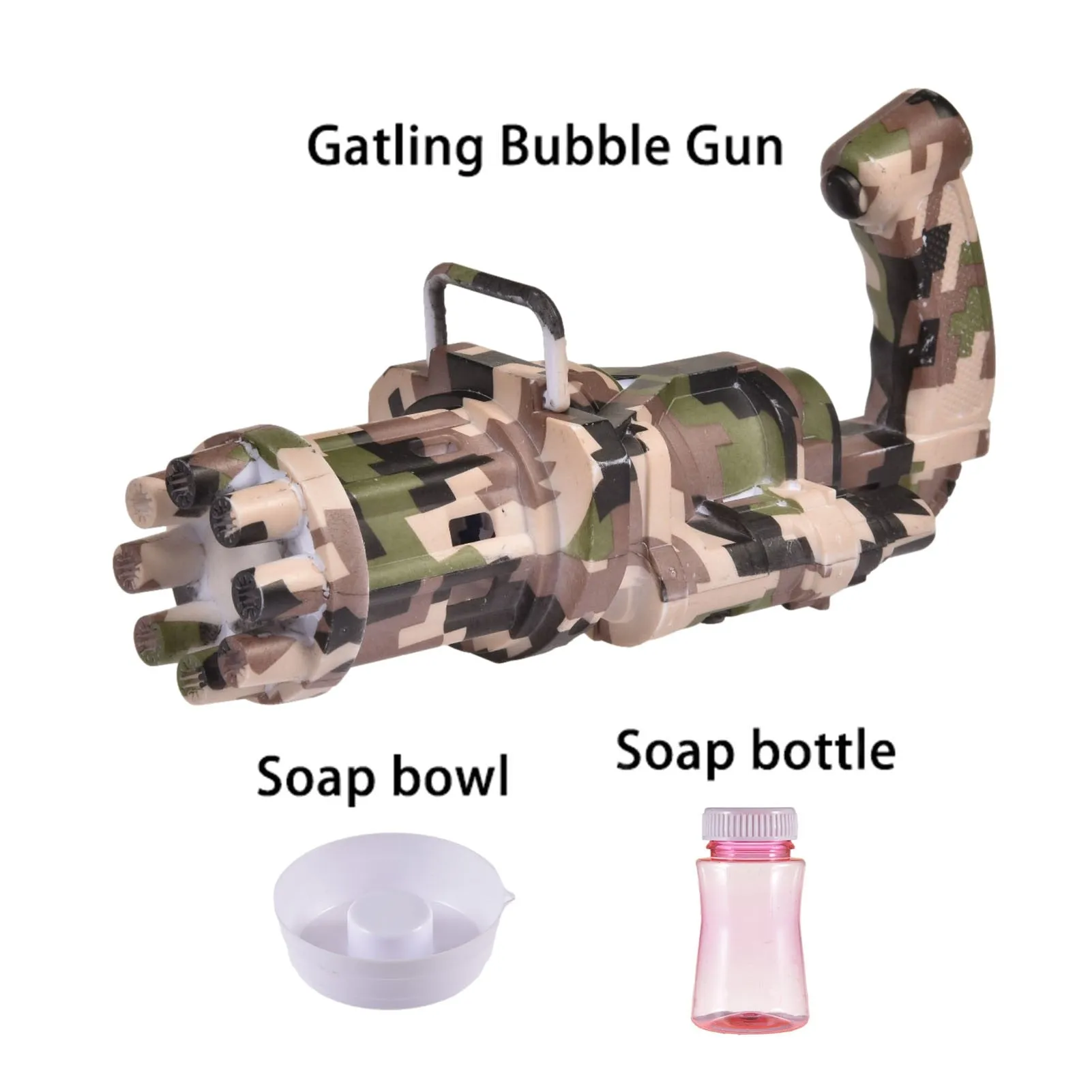 Electric Bubble Machine Toy Gun