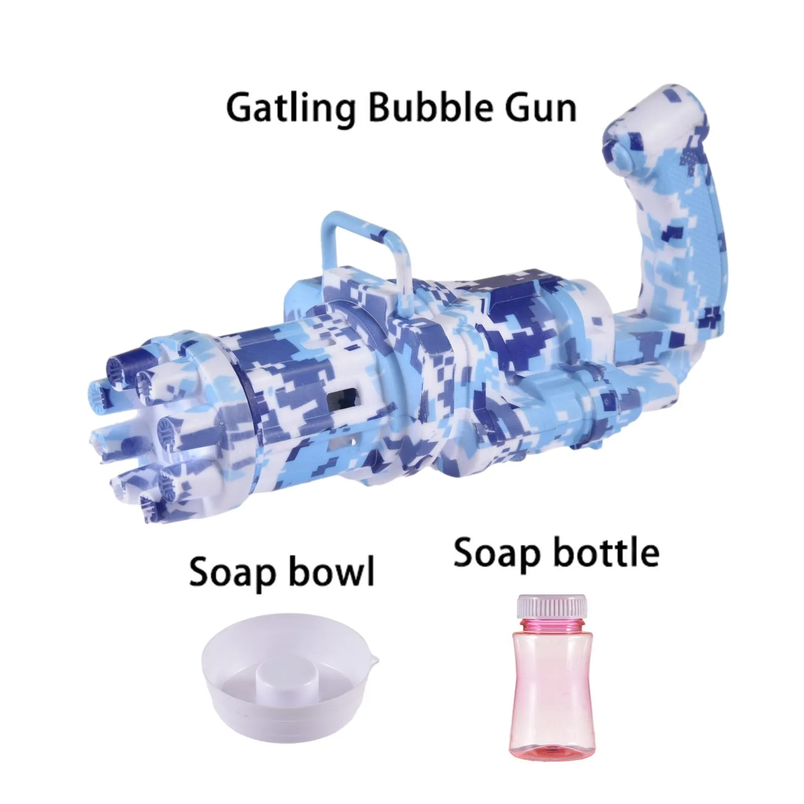 Electric Bubble Machine Toy Gun