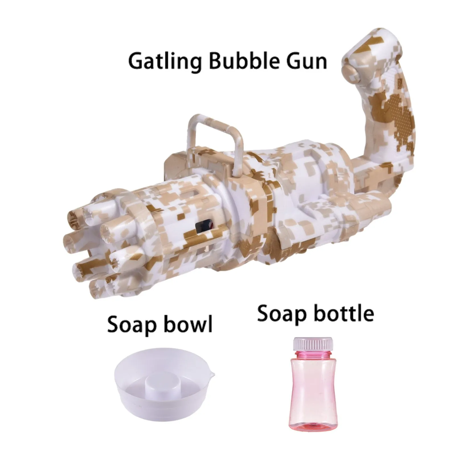 Electric Bubble Machine Toy Gun