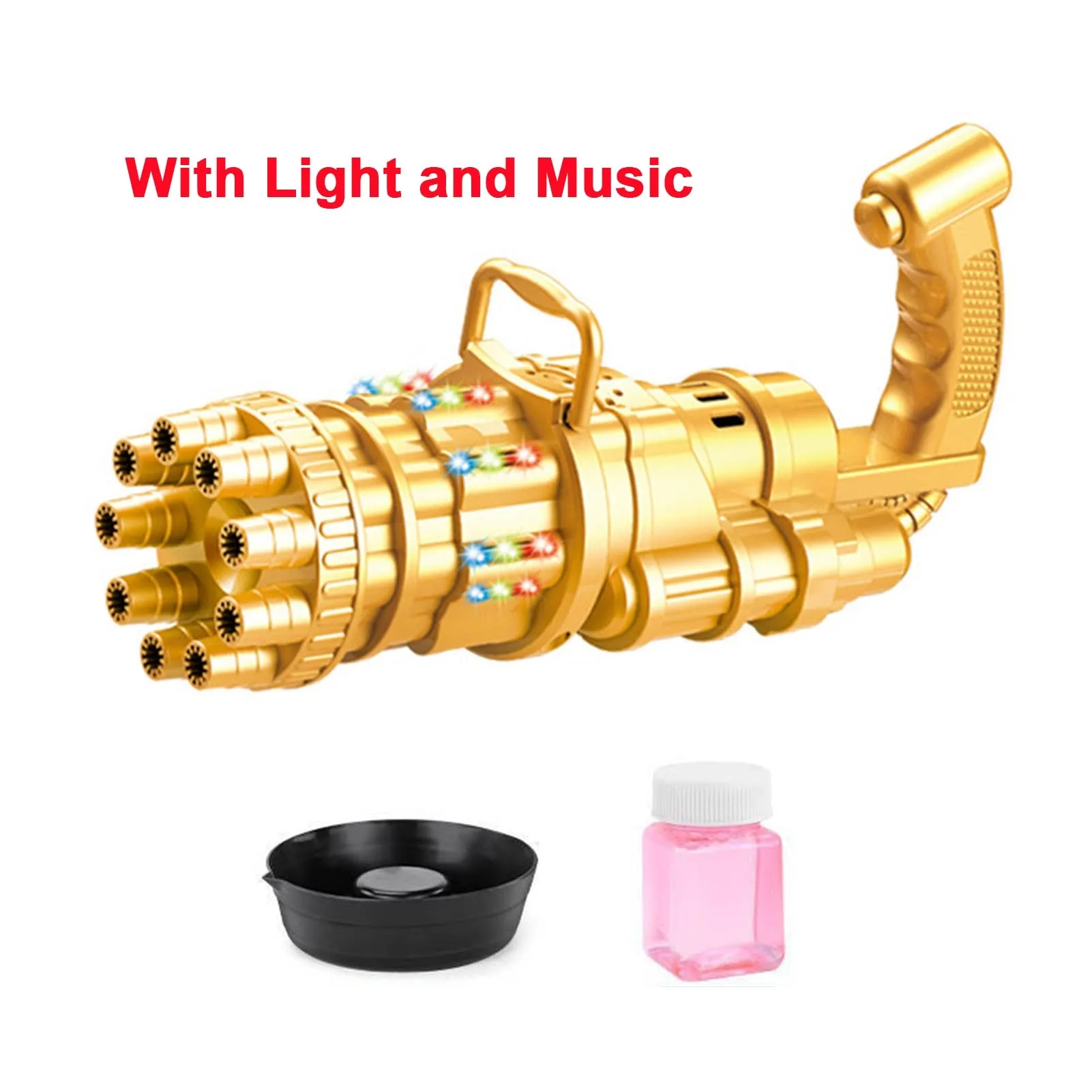 Electric Bubble Machine Toy Gun