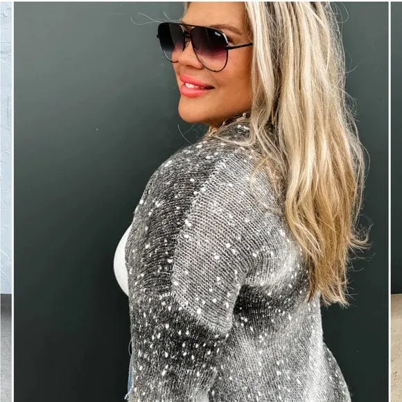 Emilia Starstruck Ombre Open Cardigan