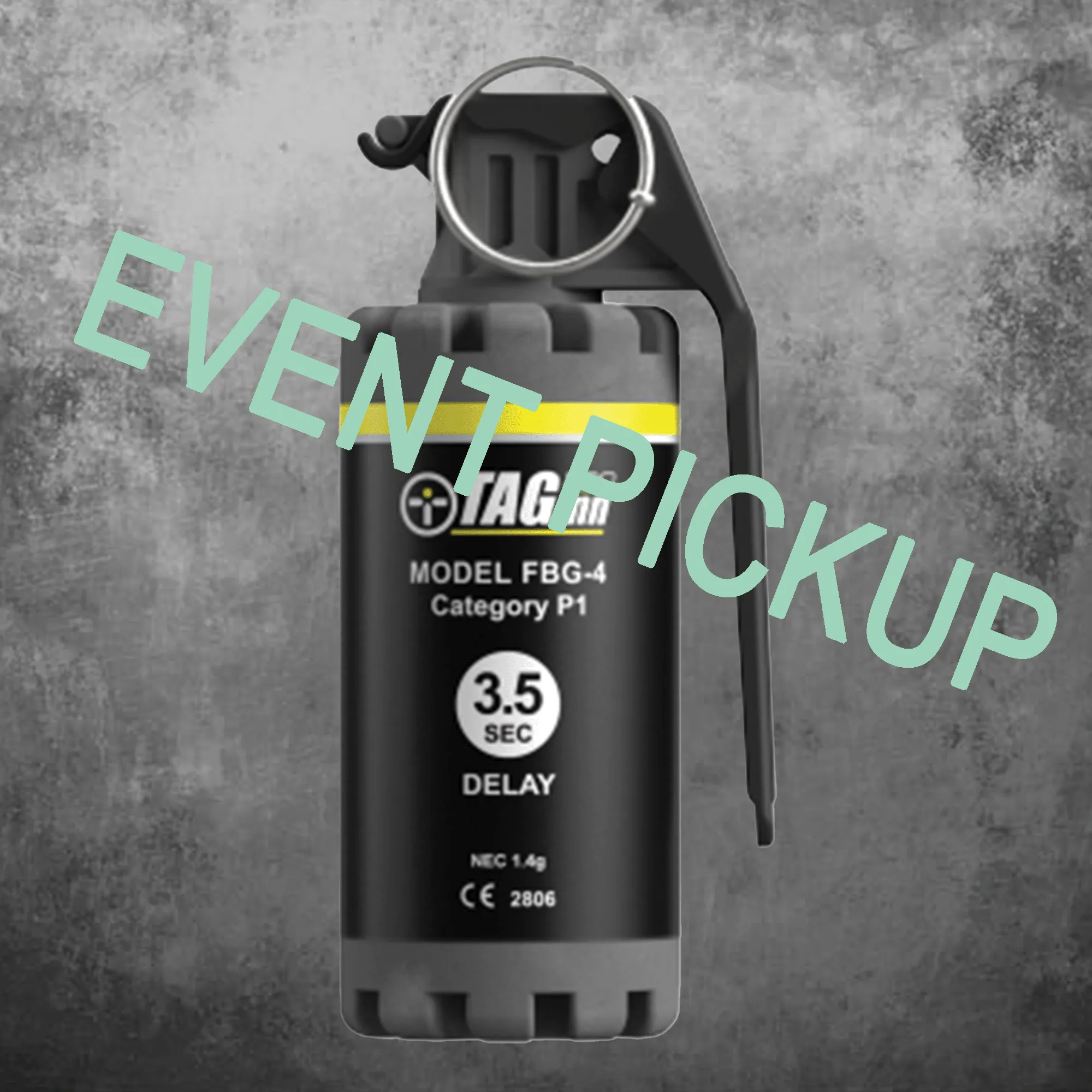 EVENT PICKUP TAGinn FBG-4 Flashbang - 3.5 second delay - Single