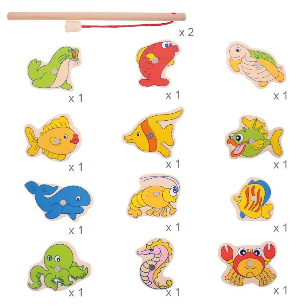Fishing Game - Wooden Toy