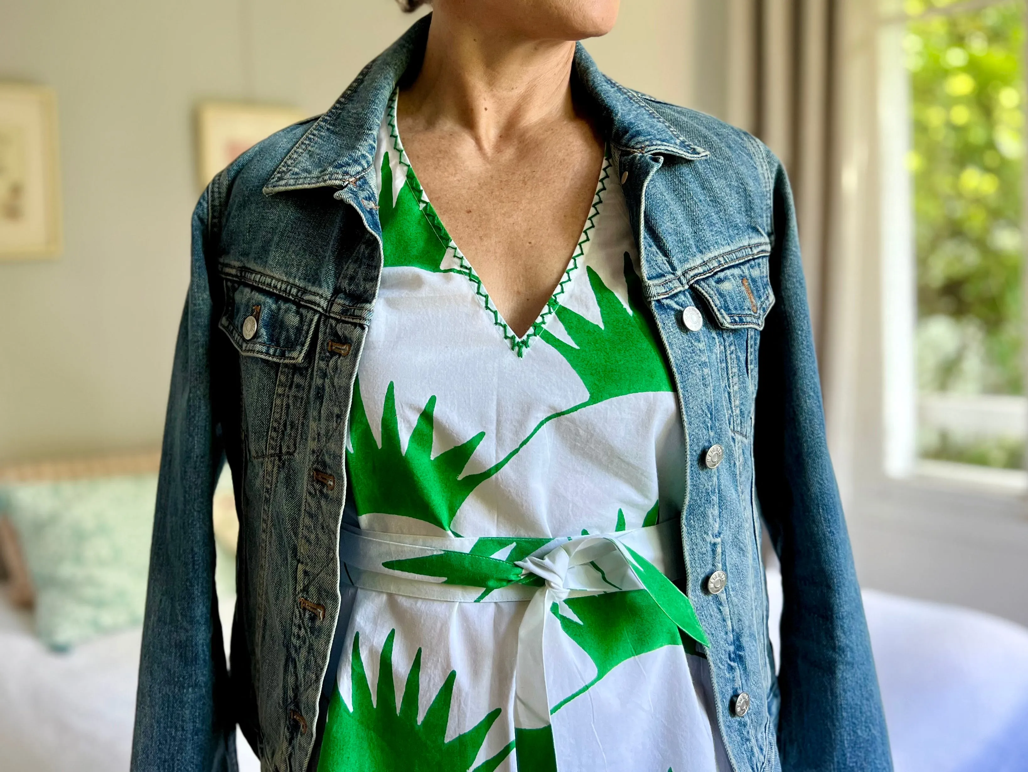 Green Sea Turtle Sleeveless Shift