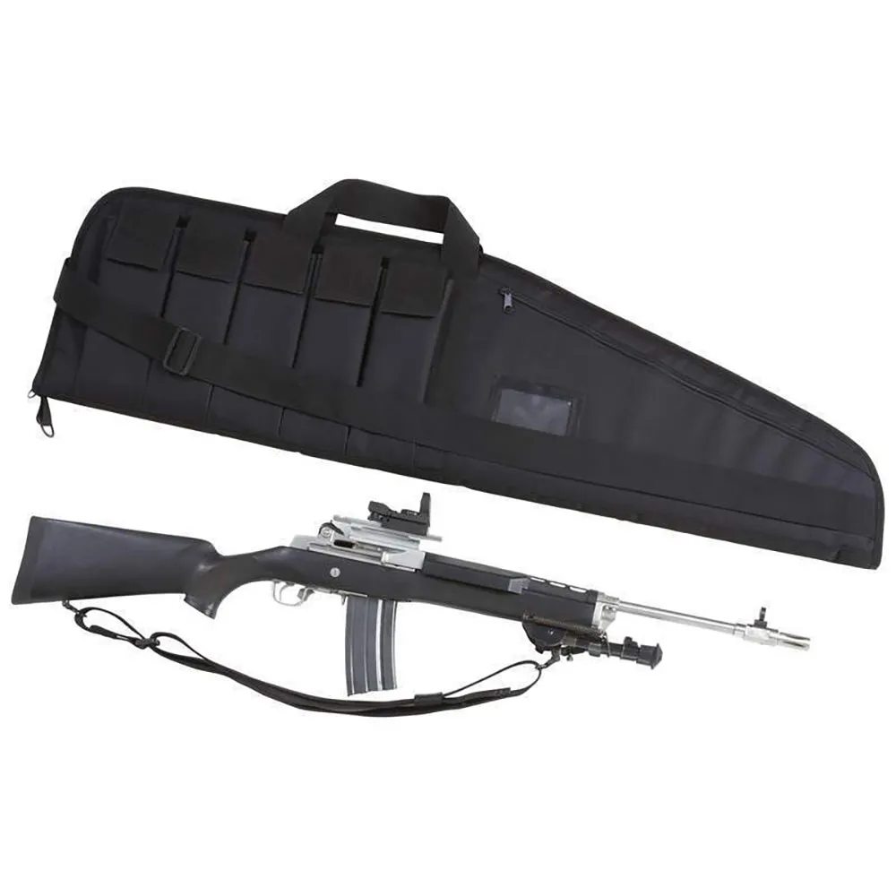 Gun Case 42" Padded Hunting AR Tactical Rifle Carry Storage Bag SWAT Police