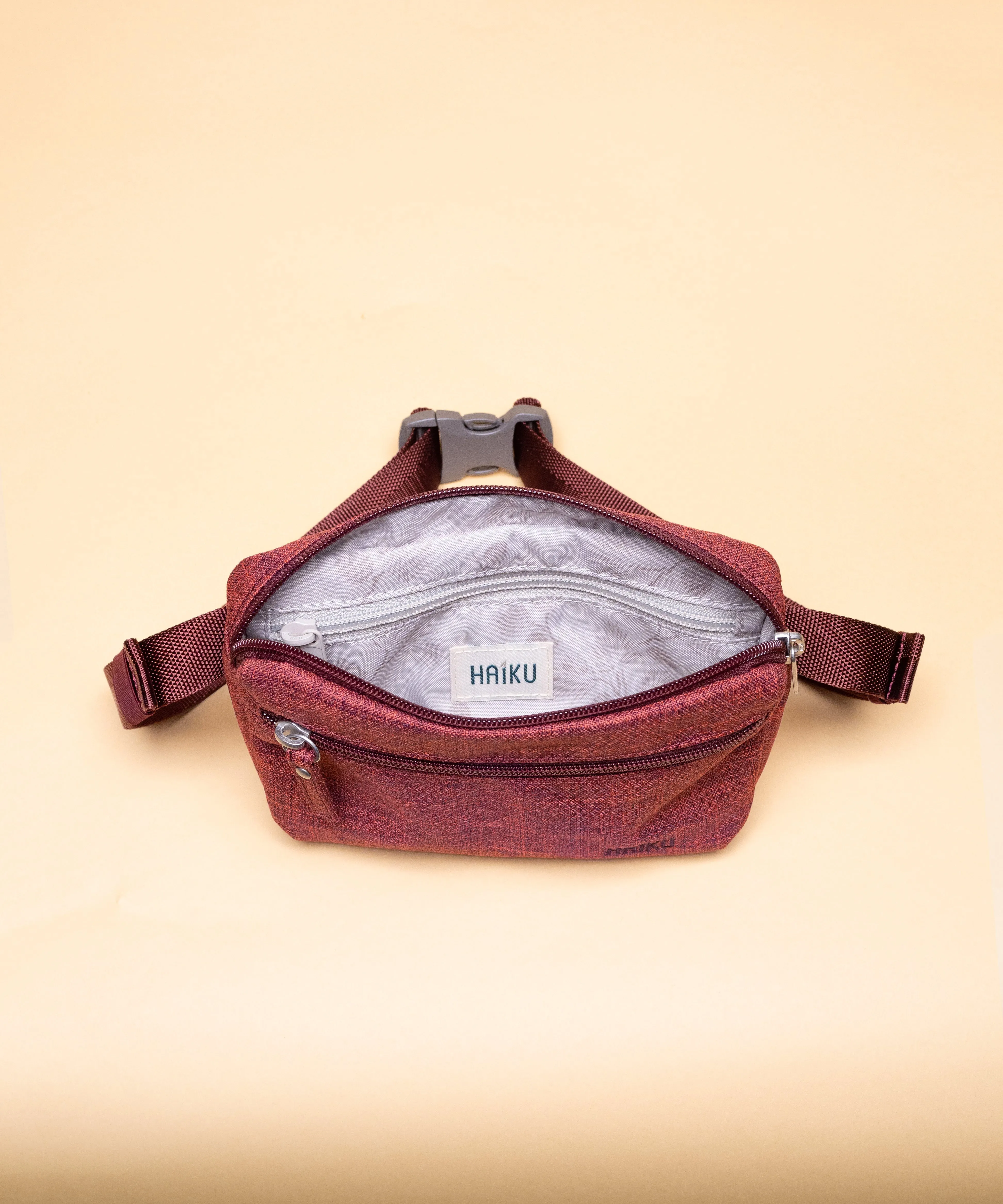 Haiku Hopper in River Rock Blue, Honeycomb, Black, Forest, Rosewood, Stone Gray & Gray Poplar