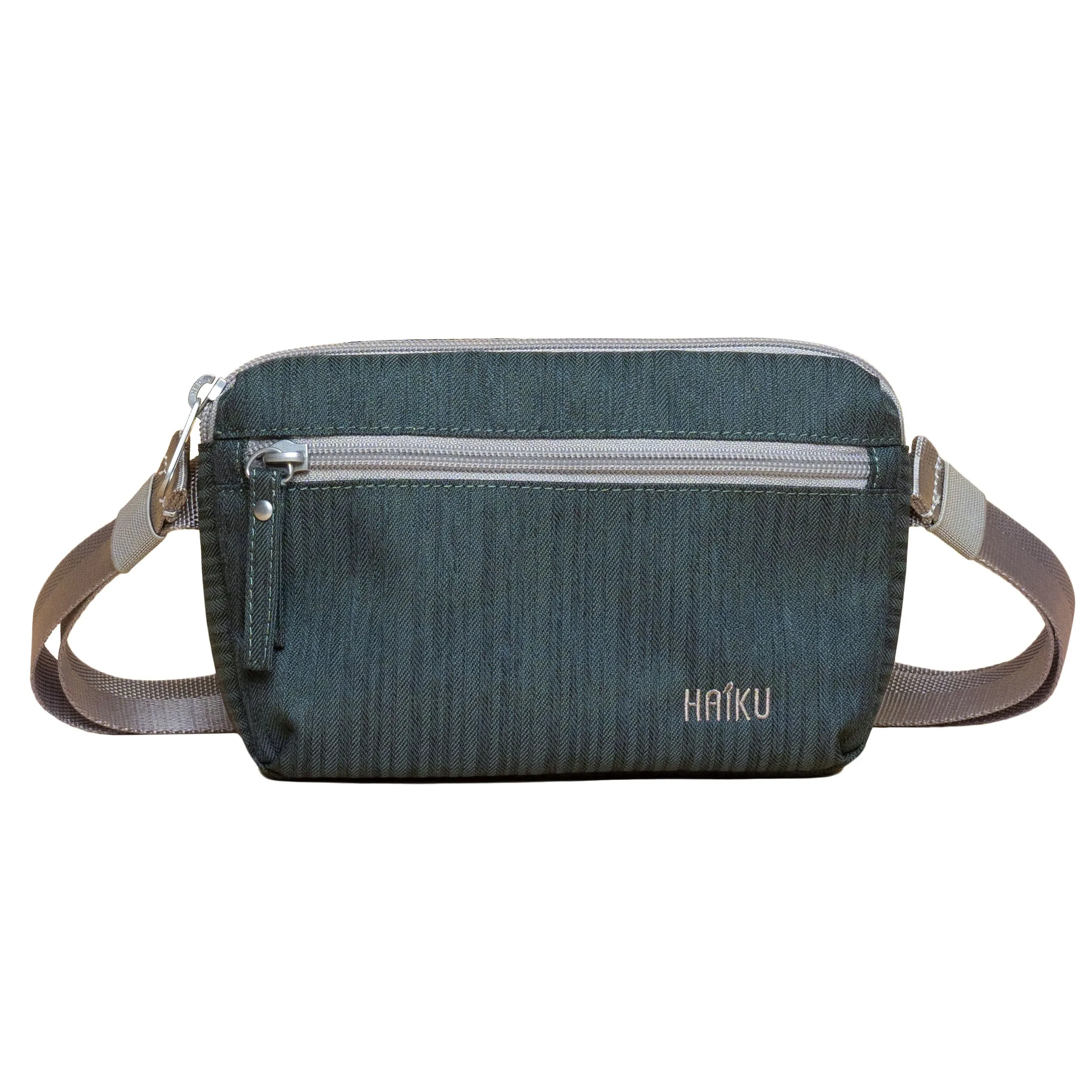 Haiku Hopper in River Rock Blue, Honeycomb, Black, Forest, Rosewood, Stone Gray & Gray Poplar